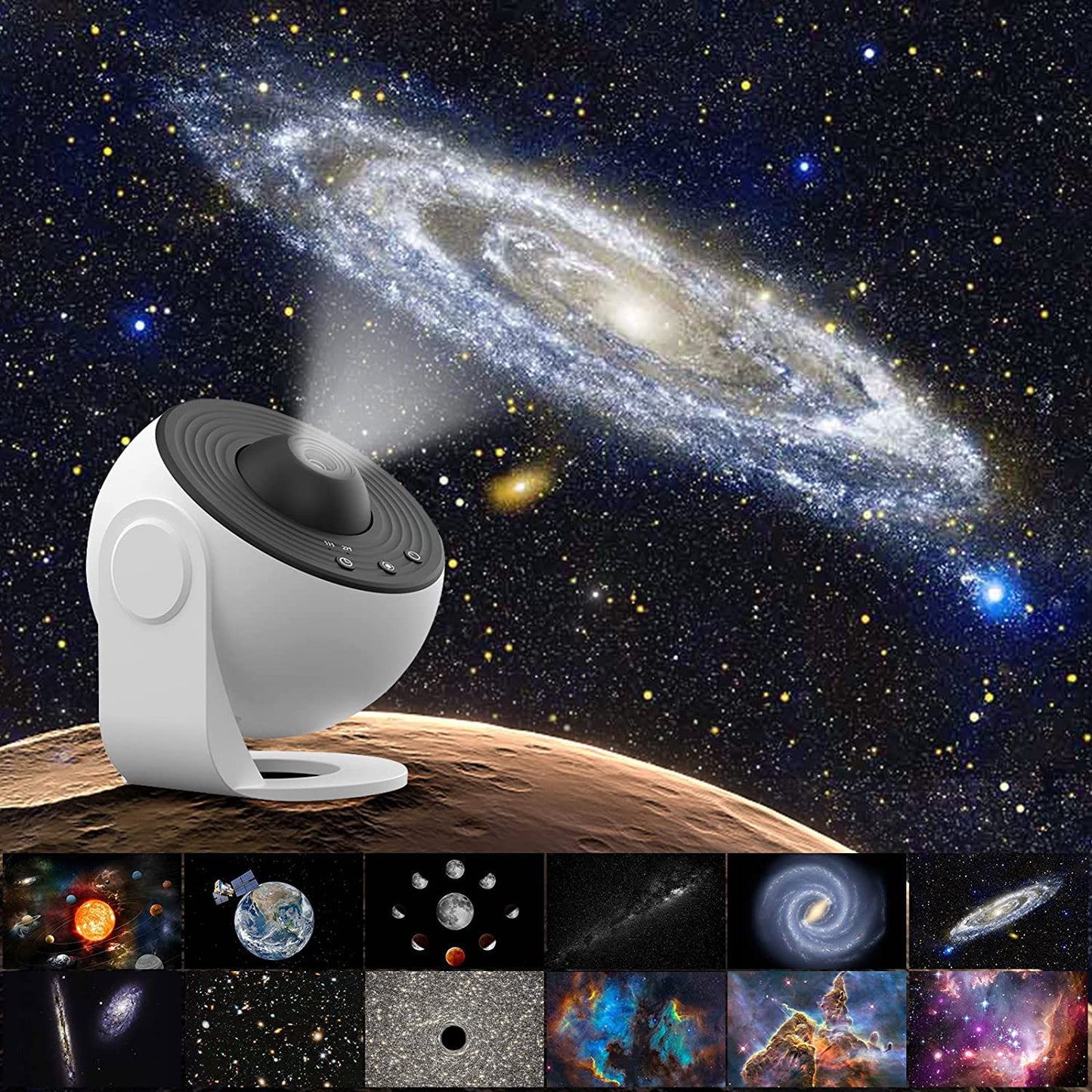 Skanto | Planetarium 13-in-1 with Star Effect Magical Room Filled with Cosmos