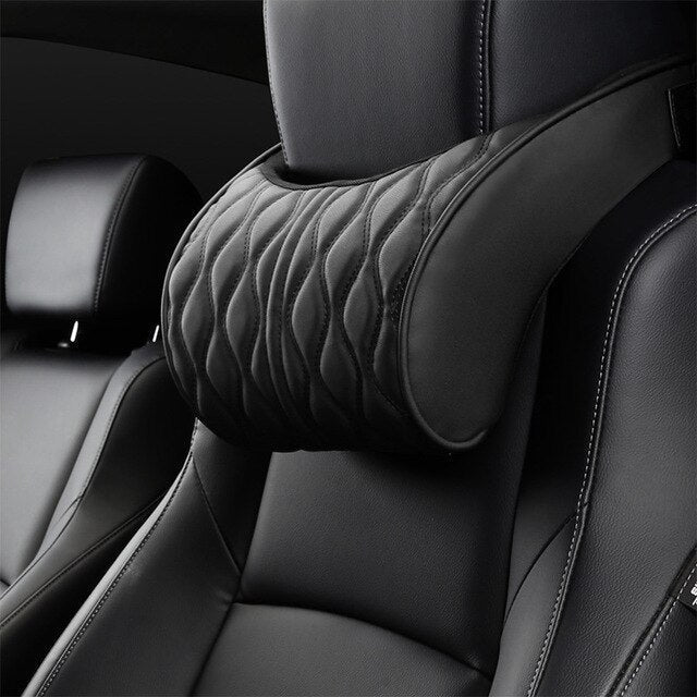 BowLift | Travel Pillow Set Leather with Memory Function
