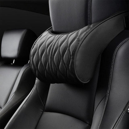 BowLift | Travel Pillow Set Leather with Memory Function