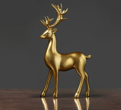 Skanto | Golden Deer Figurines