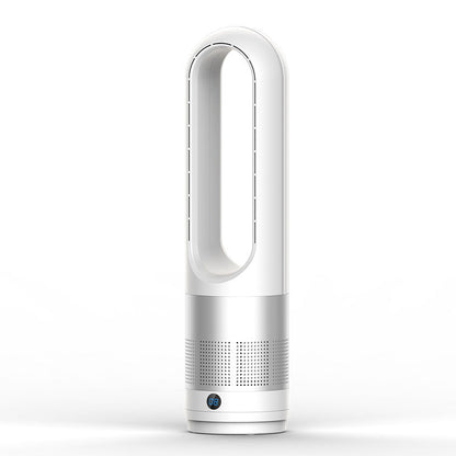 Cooling bladeless tower fan and HEPA air purifier with quiet DC motor Bowlift