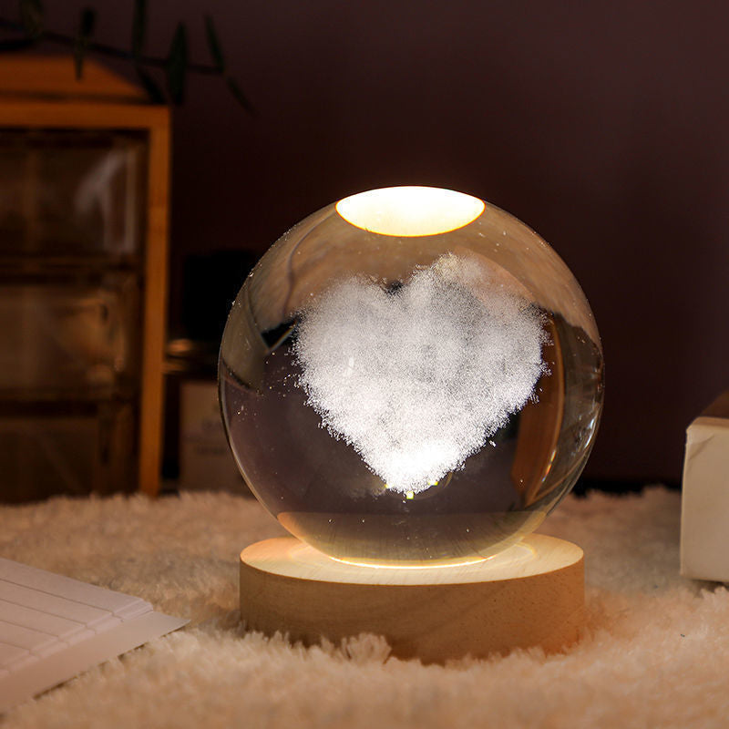 Skanto | Glowing Crystal Ball Night Light