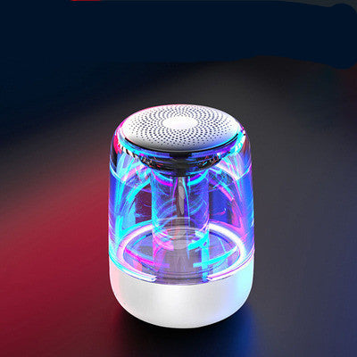 Sandsberg Bluetooth Column Speaker Wireless Bluetooth Speaker with powerful bass and radio as well as variable color LED lighting.