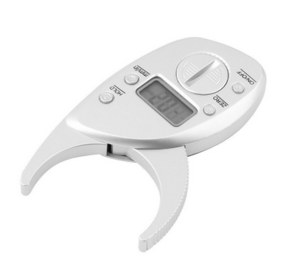 BowLift | Digital body fat meter, skinfold meter, LCD display, analyzer, measuring tape, slimming scale, weight loss, non-slip handle