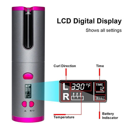 BowLift | Wireless Auto Rotation Curling Iron