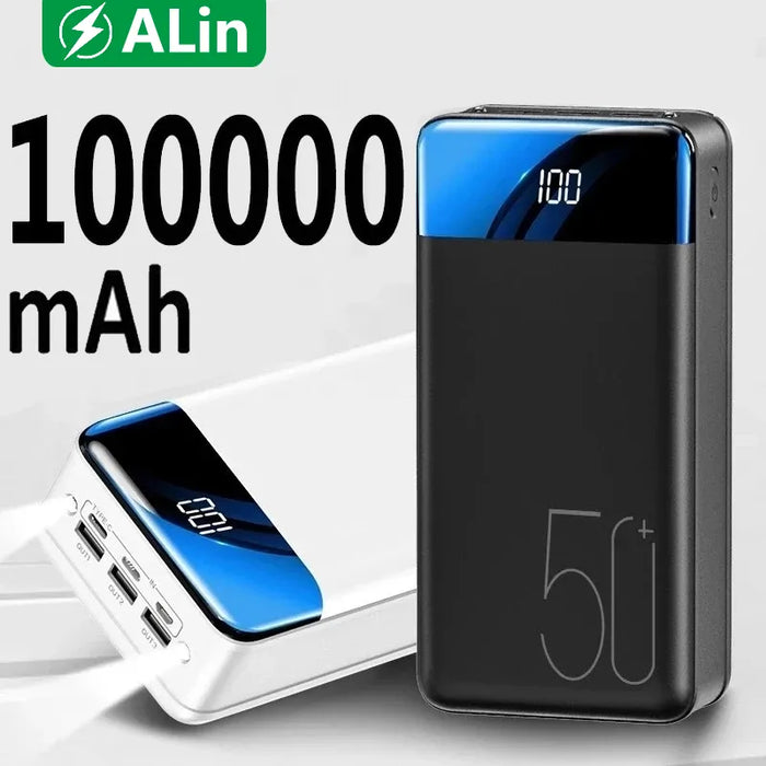 BowLift | MegaPower 50000 mAh Powerbank – Unlimited Charging, Always Connected