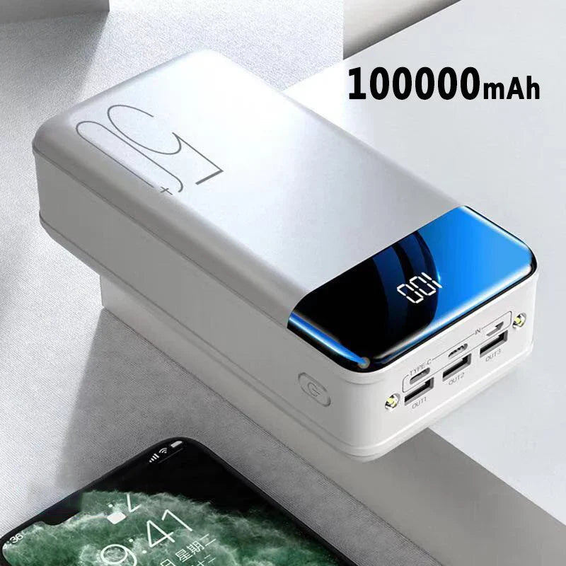 BowLift | MegaPower 50000 mAh Powerbank – Unlimited Charging, Always Connected
