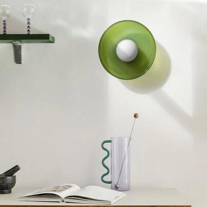 Round ceiling lamp with stylish functionality - LumiSphere | Karnz