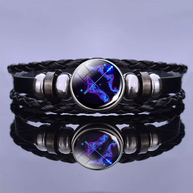 Bracelet with 12 zodiac signs