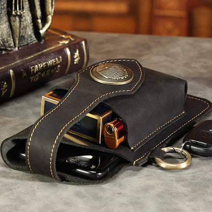 BowLift | Multifunctional Leather Mobile Phone Bag