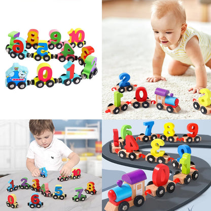 Skanto | Wooden Digital Train Toy