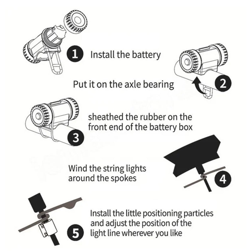 Kalsten | Rechargeable Bicycle Tire Lights