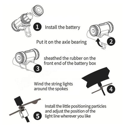 Kalsten | Rechargeable Bicycle Tire Lights
