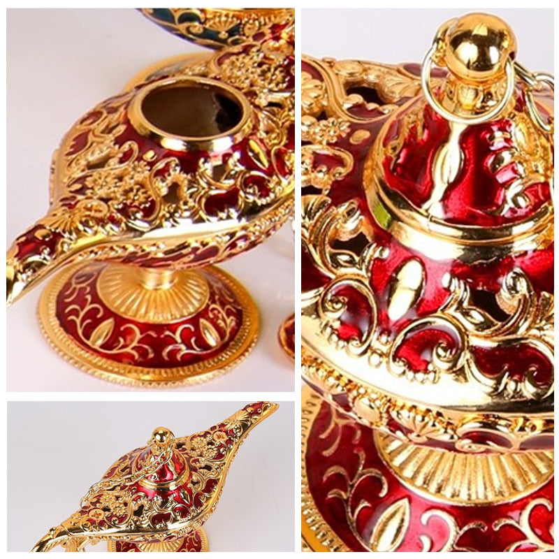 Aladdin Magic Lamp Alloy Decoration