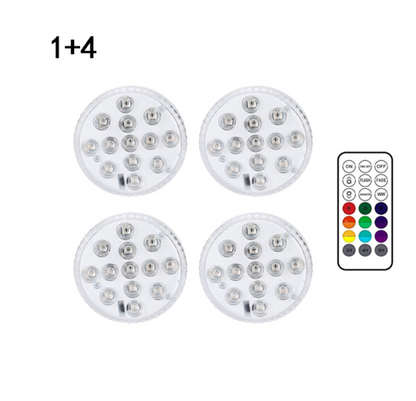 Skanto | Underwater LED Light with Remote Control – RGB Multicolor Pool Lighting for Baths and Ponds
