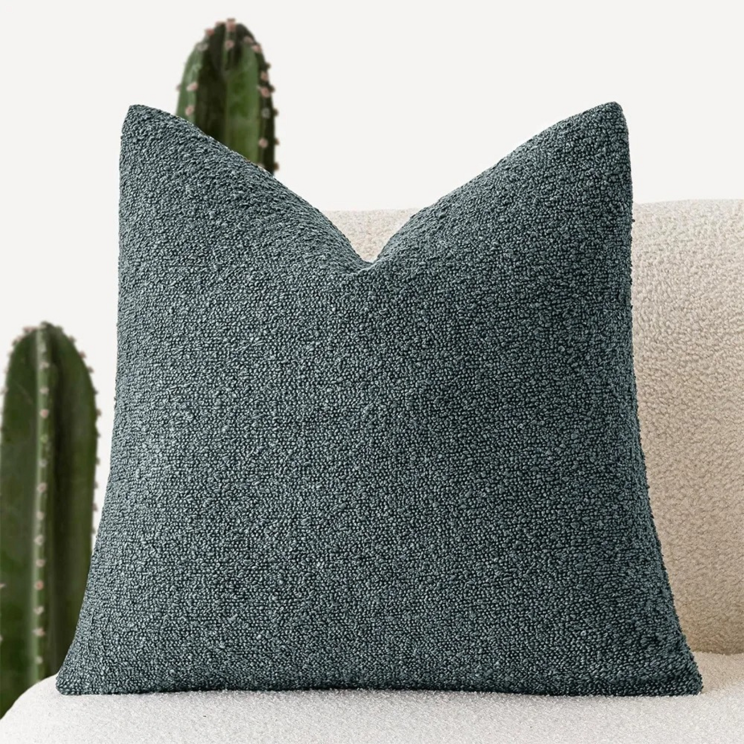 BowLift | Tulum Boucle Cushion Cover 45x45cm Decorative Pillow