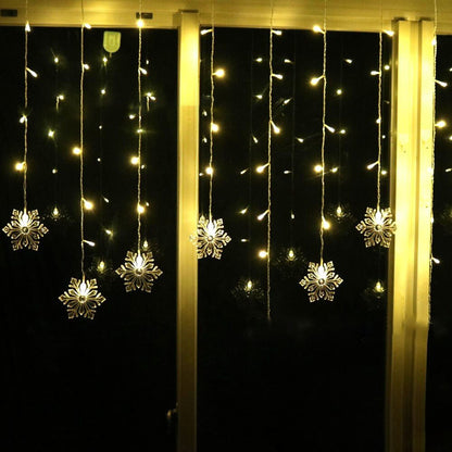 Skanto | Skanto Snowflake Remote Control Icicle Lights Flashing LED Decorative Lights