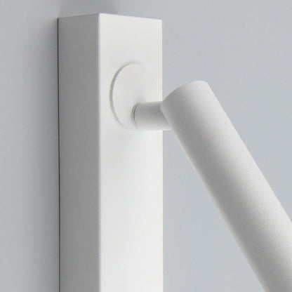 BowLift | LumeFocus Rectangular LED Wall Light | Adjustable Angle | Minimalist Design | Reading Lamp | Warm Light