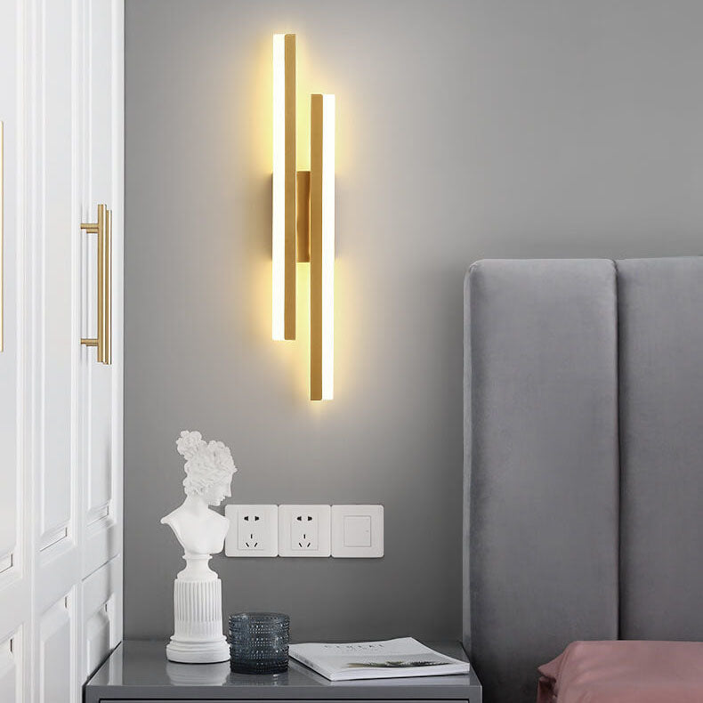 Skanto | LuxLine Modern LED Wall Lamp | Minimalist Design | Iron & Acrylic | Dimmable Light