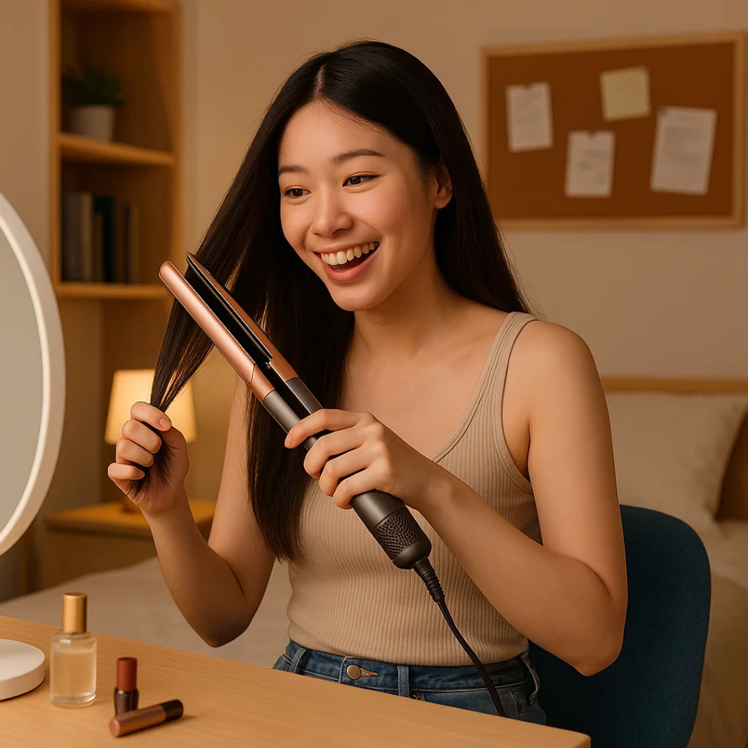 Skanto | StraightStyler 2-in-1 Hair Dryer & Straightener | Dry and straighten in one