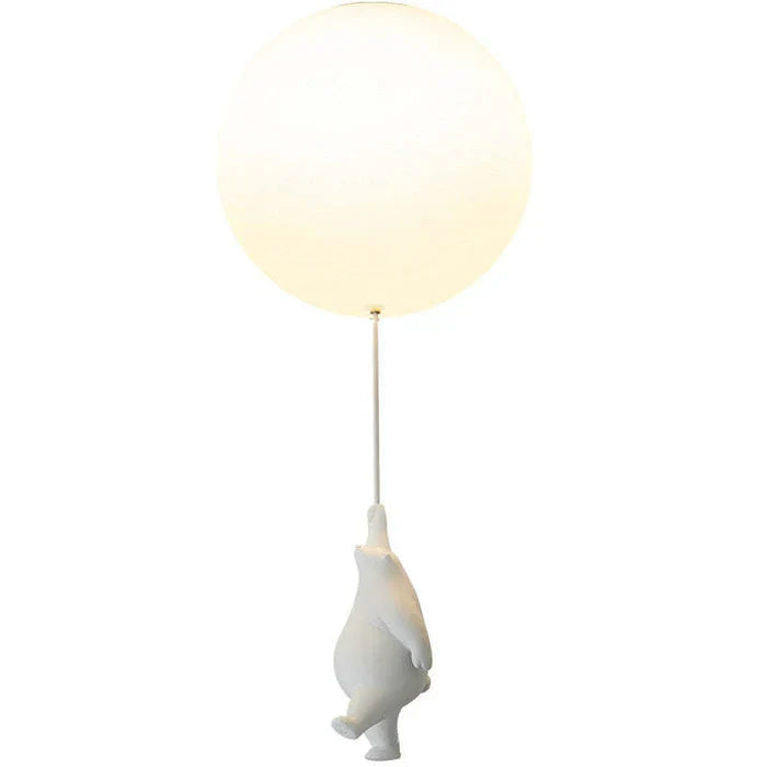 Children's ceiling lamp with bear and balloon - CloudBear | Brehn
