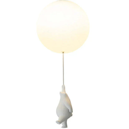 Children's ceiling lamp with bear and balloon - CloudBear | Brehn