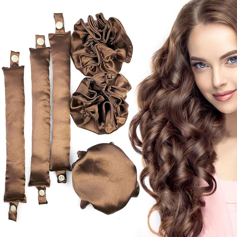 BowLift | Satin heatless curling iron set