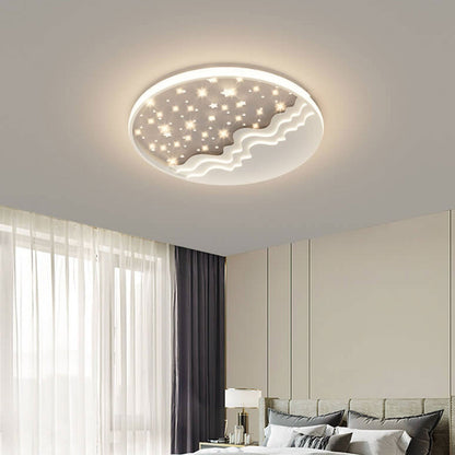 Frendorf | LunaAura LED ceiling light | Heavenly moon-star design