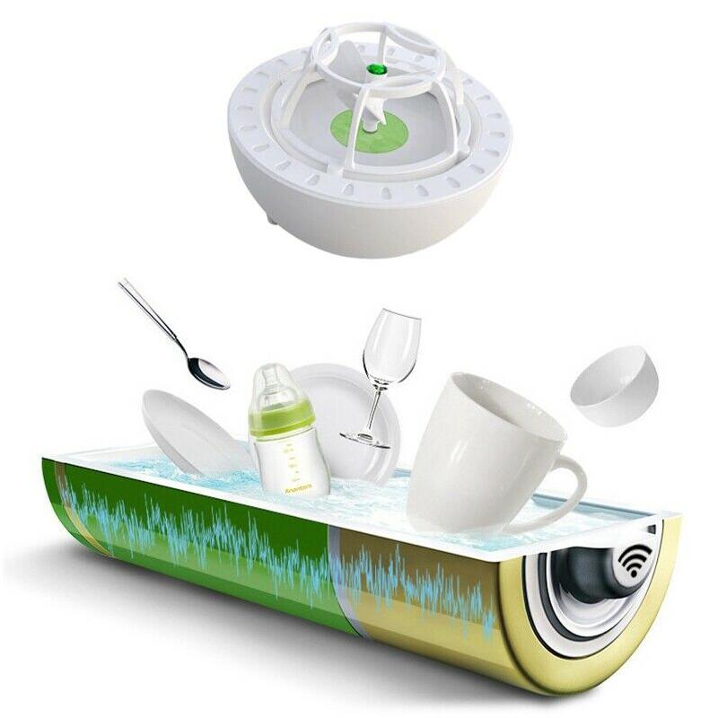 BowLift | Ultrasonic Portable Dishwasher And Laundry Piece