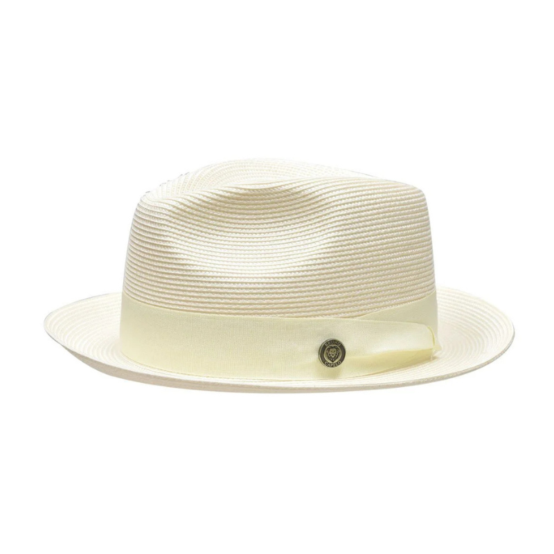 Natural Straw Fedora Hat | Bowlift