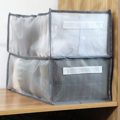 7 Grid Wardrobe Clothes Mesh Divider Organizer | Brehn