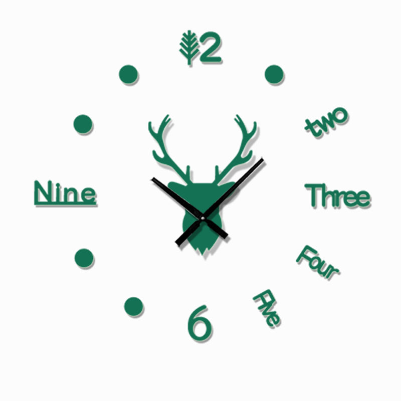 3D Creative Acrylic Hanging Clock | Bowlift