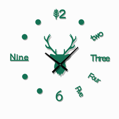 3D Creative Acrylic Hanging Clock | Bowlift