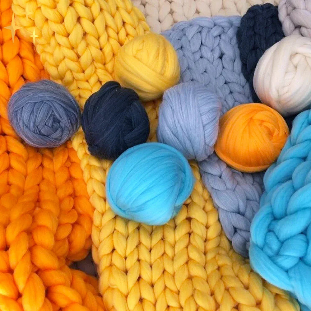 BowLift | DIY Chunky XL 1000 gram Yarn for Soft Blankets