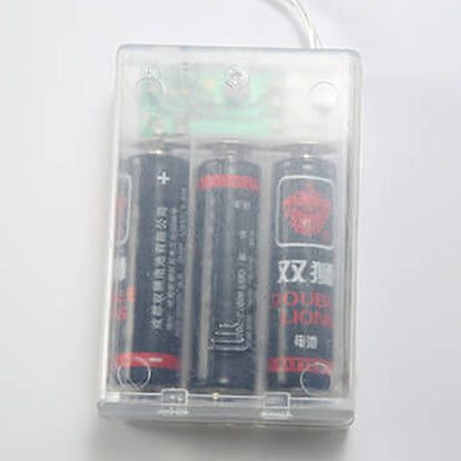 Skanto | Christmas Red Fruit Pine Needle LED Copper Wire Decorative Battery Lights