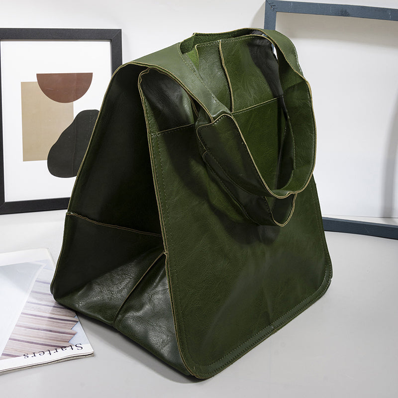 BowLift | Oversized leather weekend handbags for women