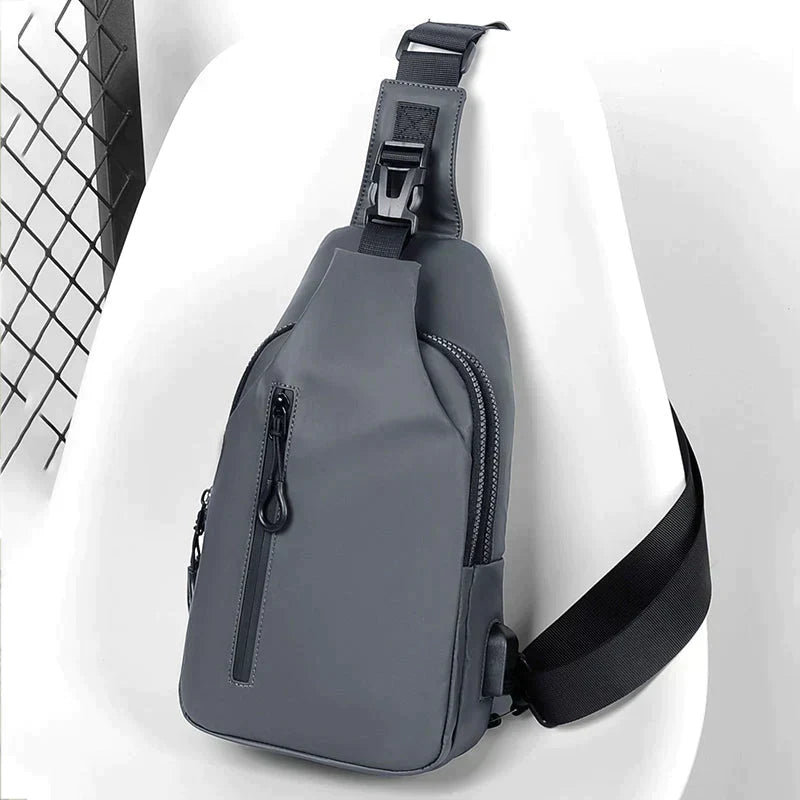 UrbanShield Waterproof Shoulder Bag with Anti-Theft Design | Karnz