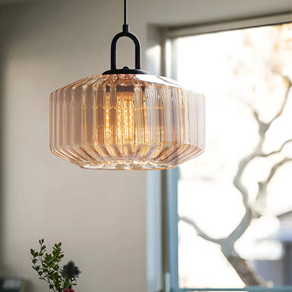 Skanto | Retro Colored Glass Pendant Lamp