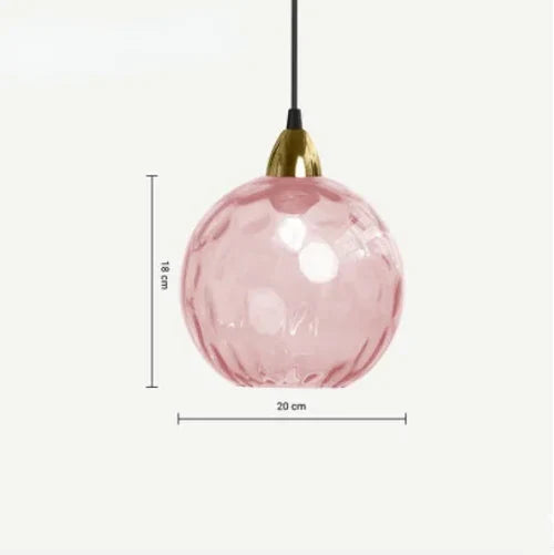 BowLift | Spherical Glass Pendant Light