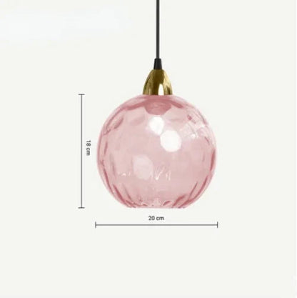BowLift | Spherical Glass Pendant Light