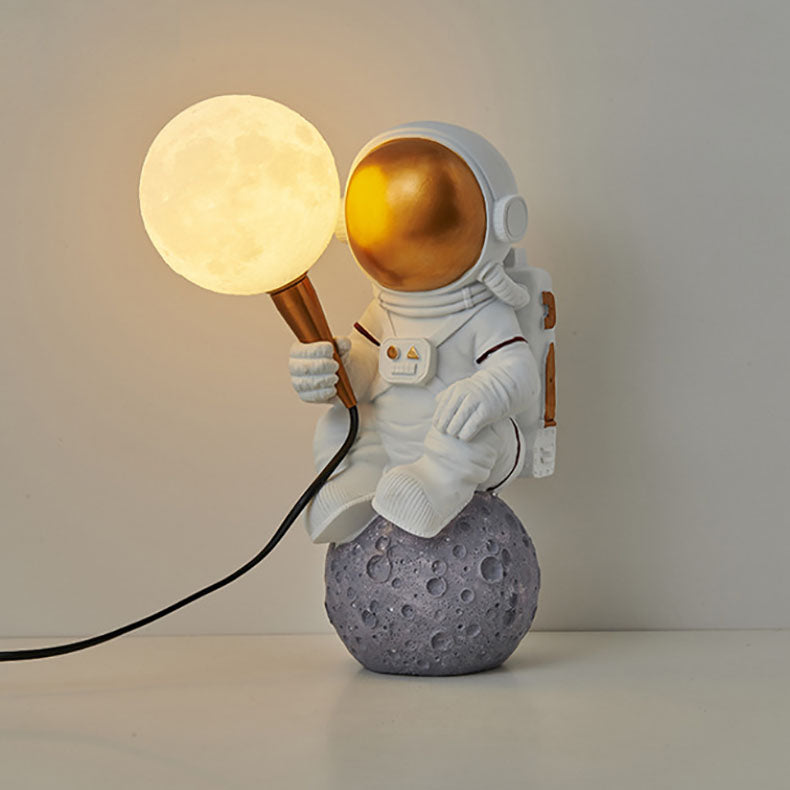 Skanto Skanto | CosmoBuddy Astronaut Wall Lamp | Creative Design | Resin & ABS | LED Bedroom Lamp
