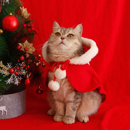 Skanto | Pet Christmas Hooded Cape
