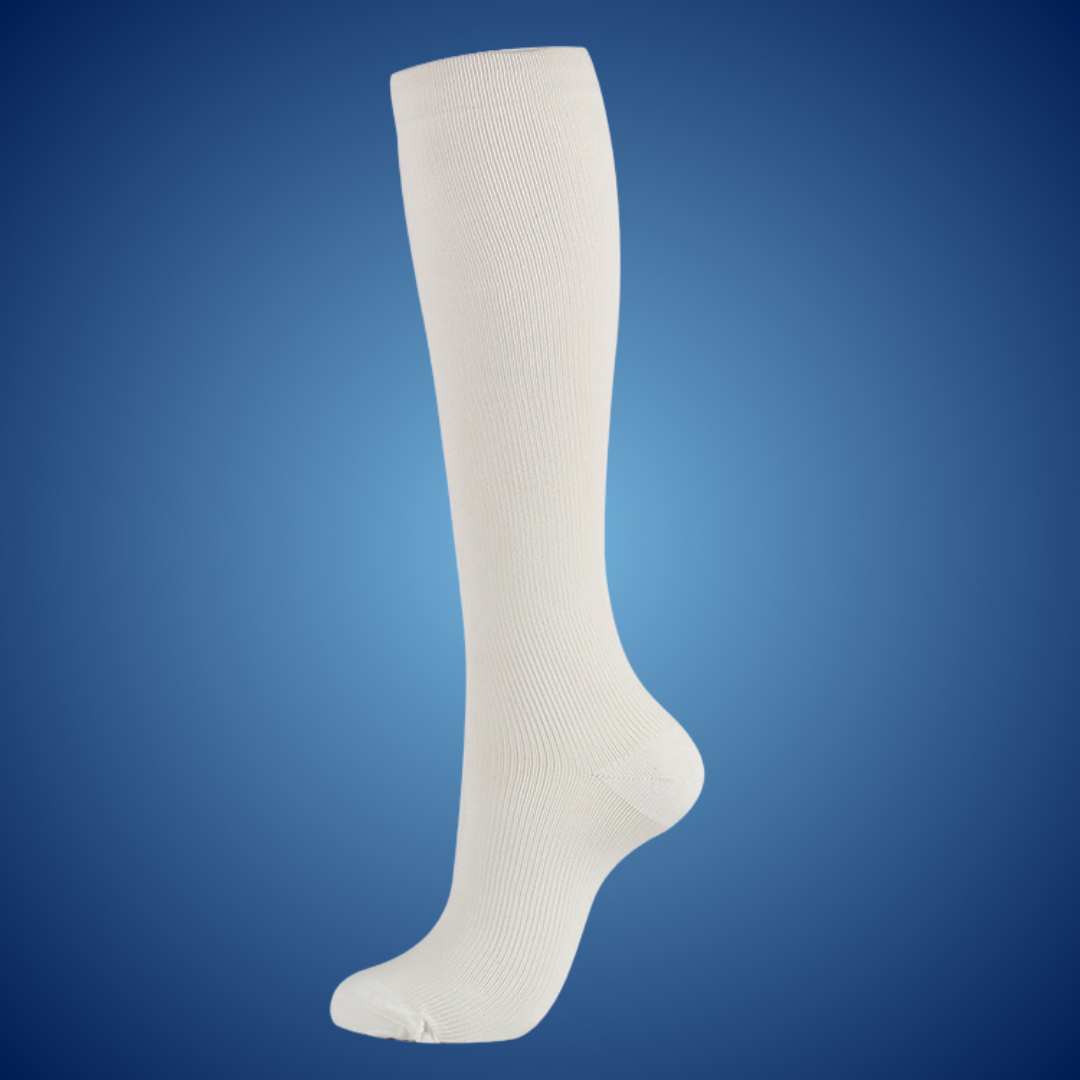 CircuFlex High Graduated Compression Socks | Improved Blood Circulation and Pain Relief - Ideal for Athletes - Travelers - Varicose Veins Bowlift