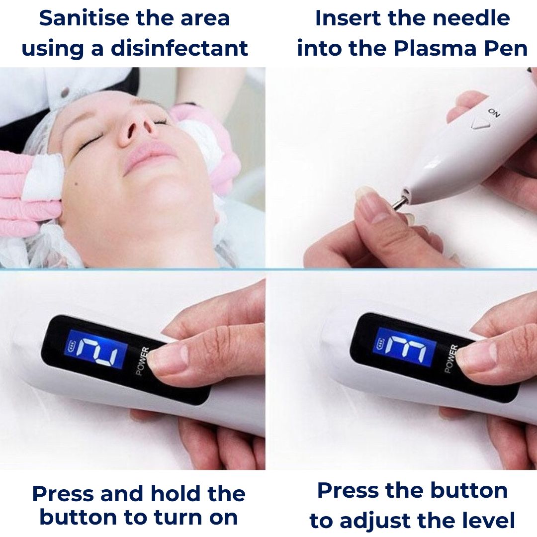 ClearSkinPro Laser Plasma Pen - Non-Invasive | for Freckle, Skin Tag, Spot, Mole and Tattoo Removal at Home Bowlift