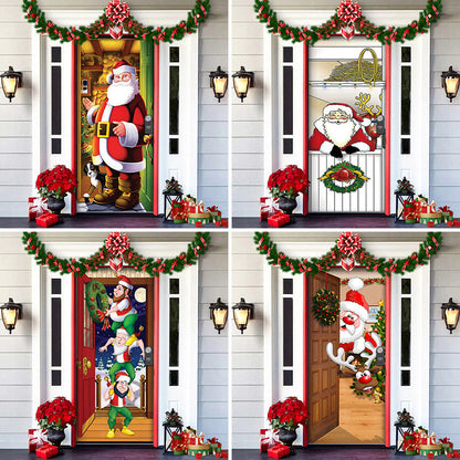 Skanto | The Nightmare Before Christmas | Outdoor Decorations | Jack Skellington Door Cover
