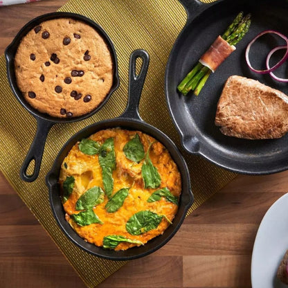Skanto | Black Cast Iron Frying Pan