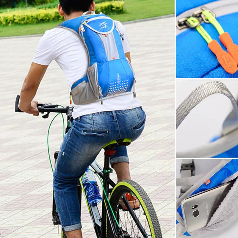 BowLift | TravelLite Backpack - Ultralight Hydration with Integrated Water Tank