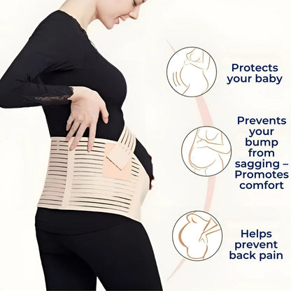 Maternity Support Belt – Back and Pelvic Support – Posture Comfort – Stability and Recovery Skanto