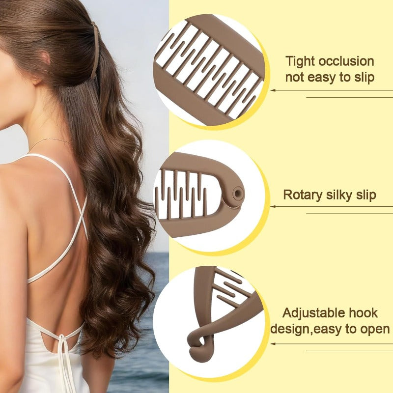 Gentle volumizing banana clip Karnz