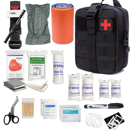 Skanto | TravelAid First Aid Kit – Compact First Aid Kit for Travel & Outdoors